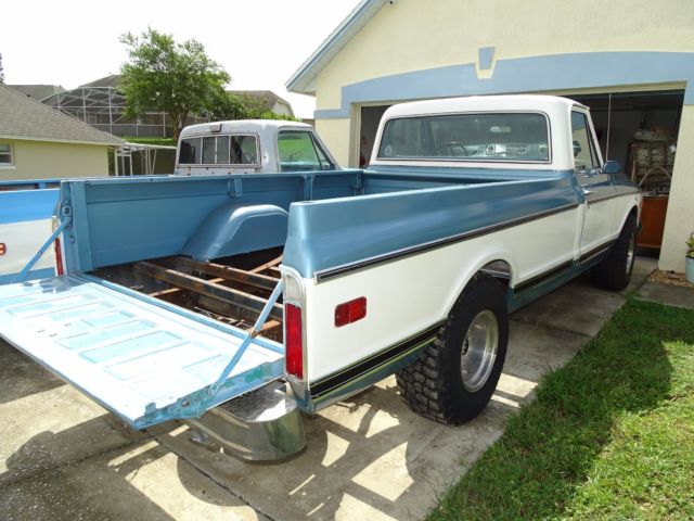 1969 Blue Chevrolet C-10 Standard Cab Pickup