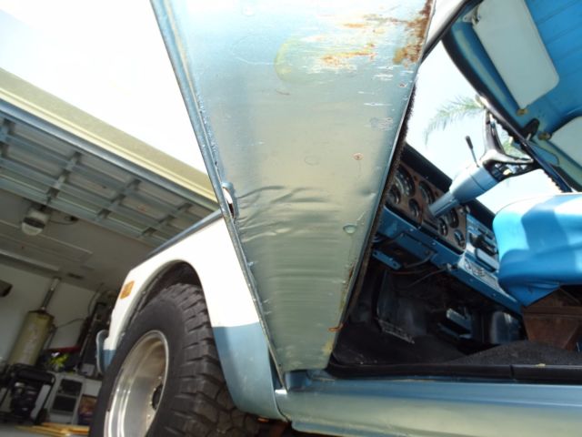 1969 Blue Chevrolet C-10 Standard Cab Pickup