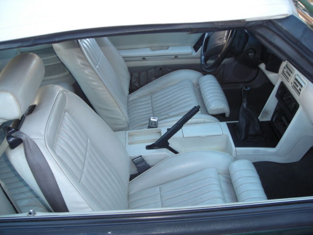 1990 Emerald Jewel Green clearcoat metallic Ford Mustang Convertible