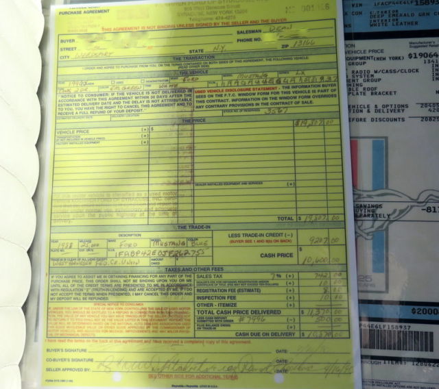 1990 Other Ford Mustang Convertible