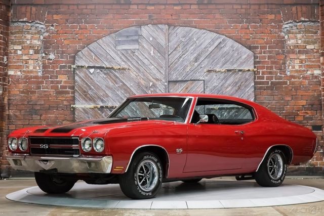 1970 Red Chevrolet Chevelle Coupe