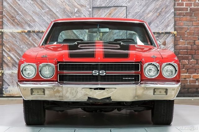 1970 Red Chevrolet Chevelle Coupe