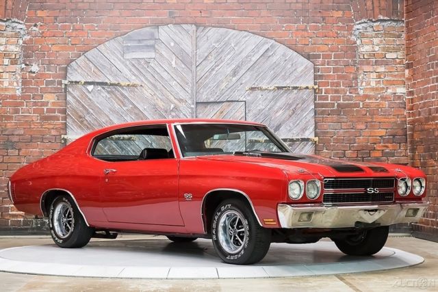 1970 Red Chevrolet Chevelle Coupe