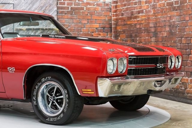 1970 Red Chevrolet Chevelle Coupe