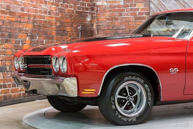 1970 Red Chevrolet Chevelle Coupe
