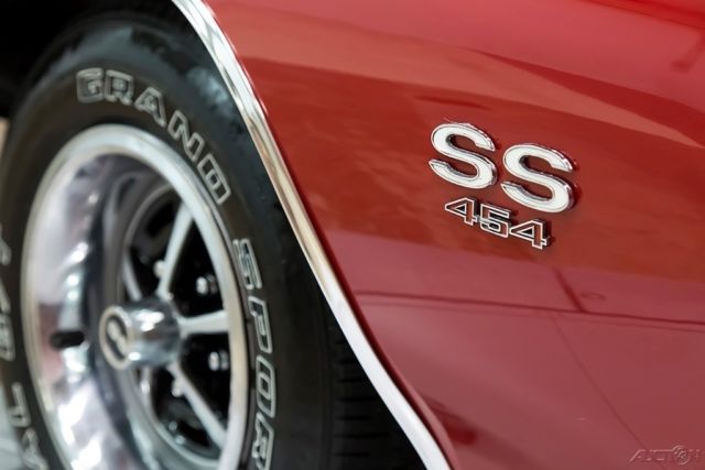 1970 Red Chevrolet Chevelle Coupe