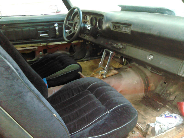 1971 Blue Chevrolet Camaro Coupe