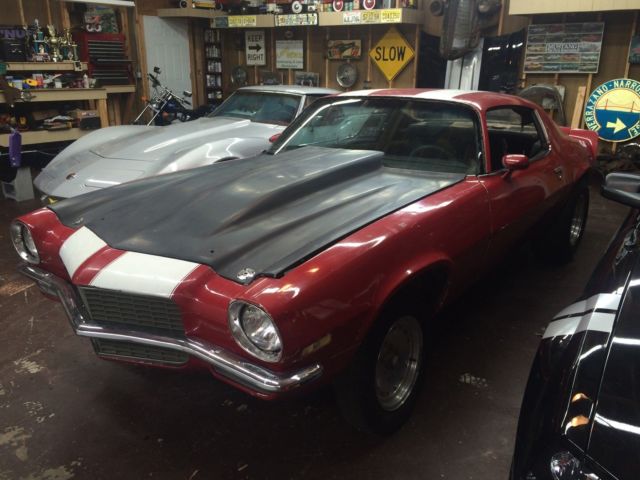 1971 Blue Chevrolet Camaro Coupe