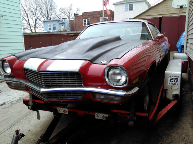 1971 Blue Chevrolet Camaro Coupe