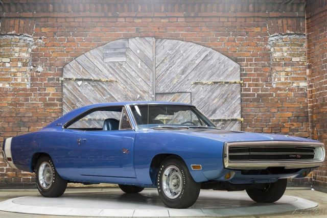 1970 Blue Dodge Charger Coupe