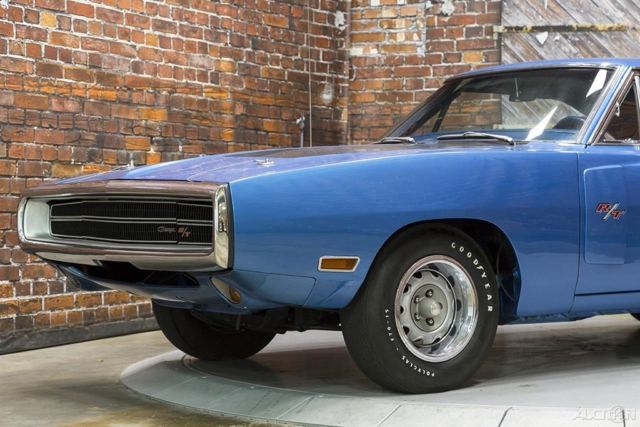 1970 Blue Dodge Charger Coupe