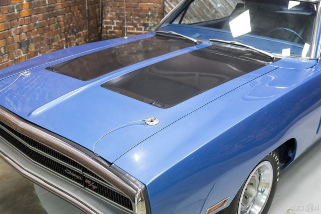 1970 Blue Dodge Charger Coupe