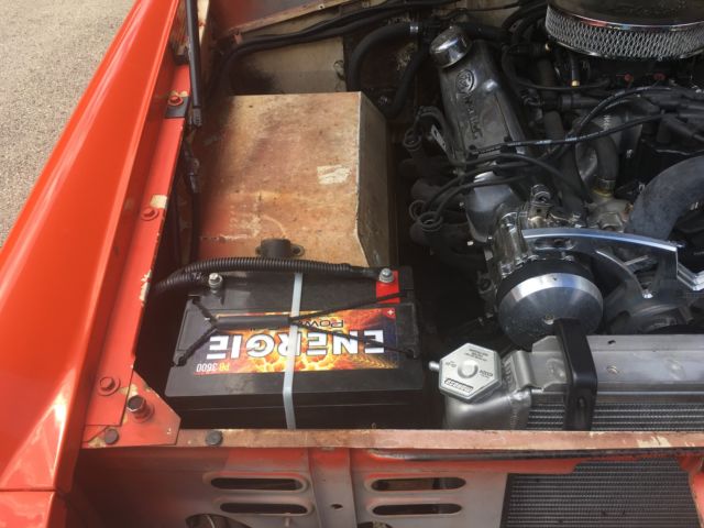 1970 Orange Ford Bronco