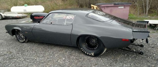 1970 Porsche Grey Chevrolet Camaro