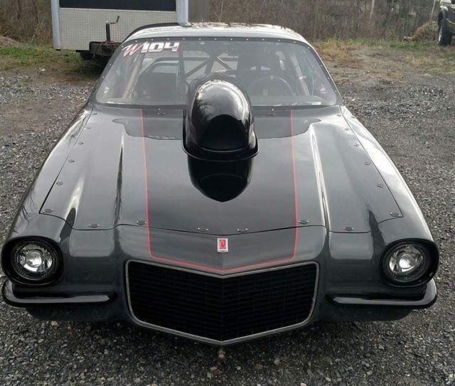 1970 Porsche Grey Chevrolet Camaro