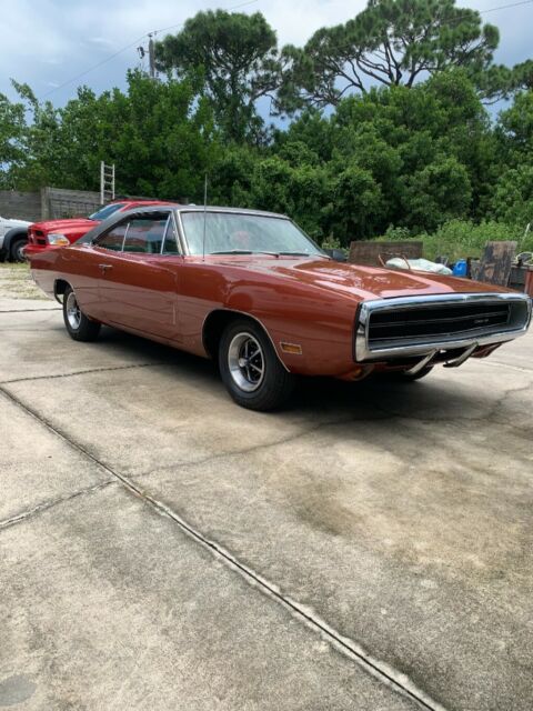 1970 Burnt orange Dodge Charger