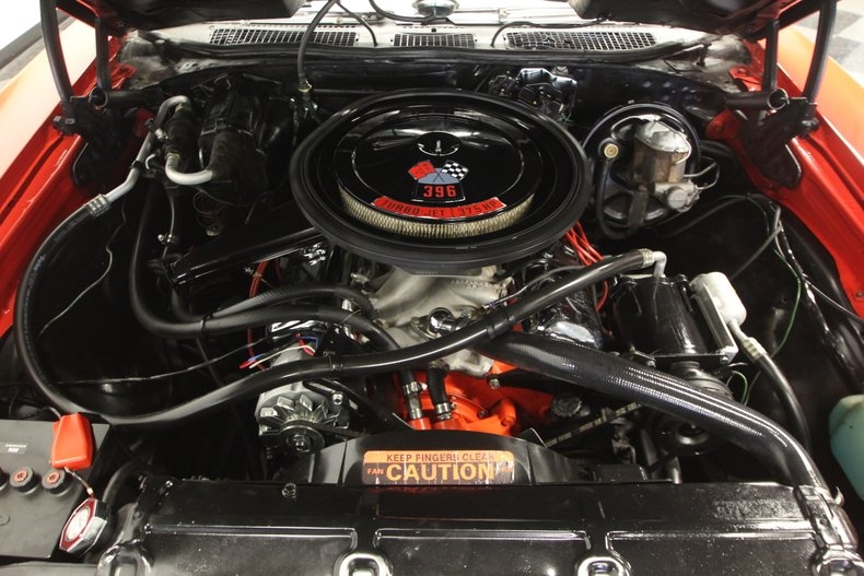 1970 Red Chevrolet Chevelle Coupe