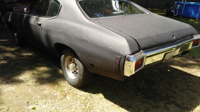 1970 Black Chevrolet Chevelle Coupe