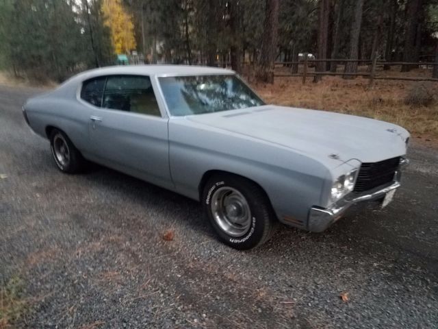 1970 GREY Chevrolet Chevelle Coupe