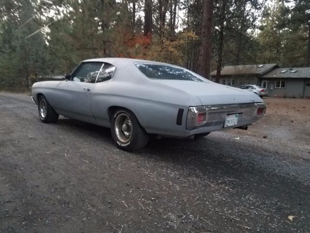 1970 GREY Chevrolet Chevelle Coupe