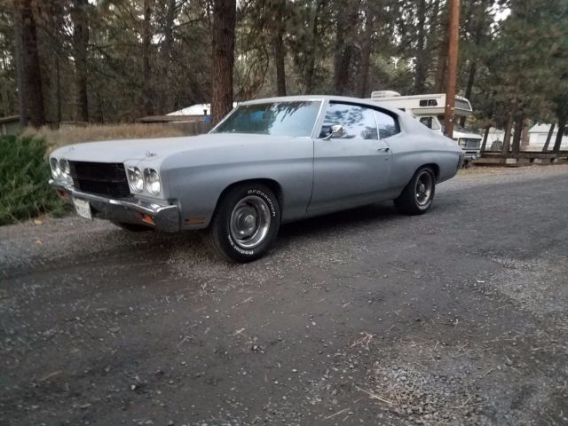 1970 GREY Chevrolet Chevelle Coupe