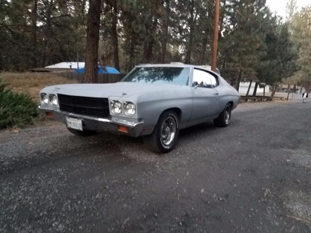 1970 GREY Chevrolet Chevelle Coupe