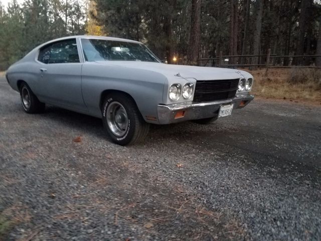 1970 GREY Chevrolet Chevelle Coupe