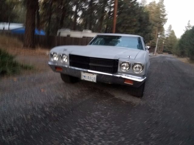 1970 GREY Chevrolet Chevelle Coupe