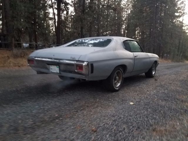 1970 GREY Chevrolet Chevelle Coupe