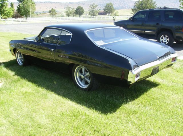 1970 Black Chevrolet Chevelle Coupe