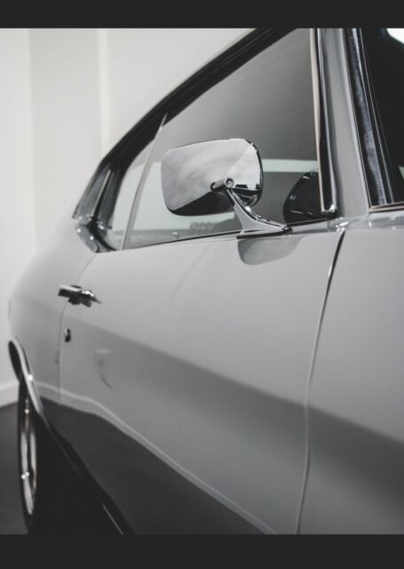 1970 Silver Chevrolet Chevelle Coupe