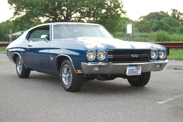 1970 Blue Chevrolet Chevelle Coupe