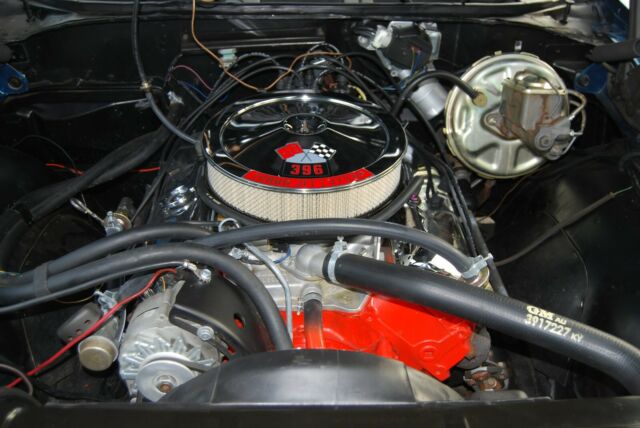 1970 Blue Chevrolet Chevelle Coupe