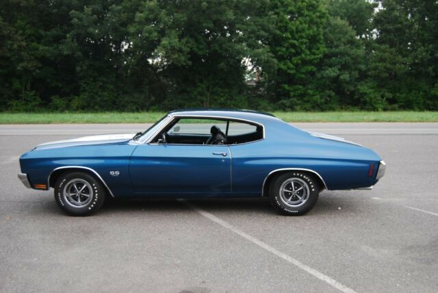 1970 Blue Chevrolet Chevelle Coupe