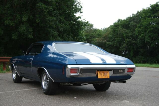 1970 Blue Chevrolet Chevelle Coupe