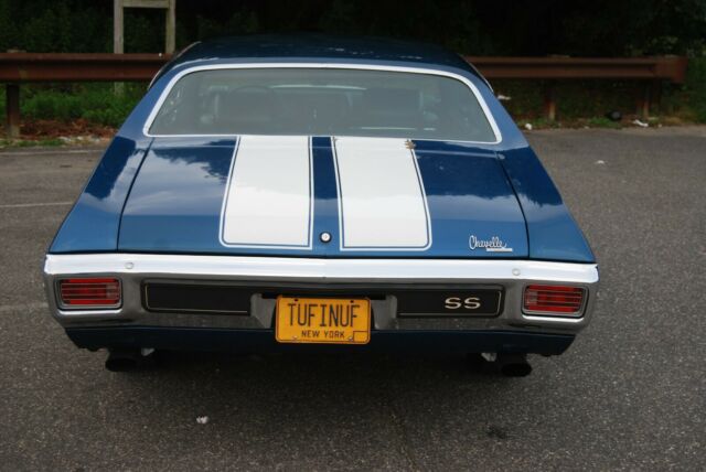 1970 Blue Chevrolet Chevelle Coupe