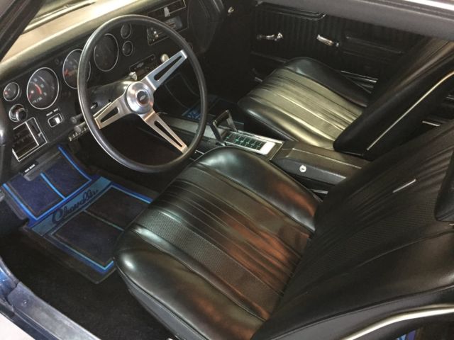 1970 Blue Chevrolet Chevelle Coupe