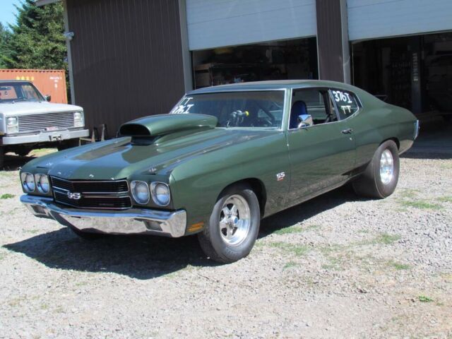 1970 Green Chevrolet Chevelle Coupe