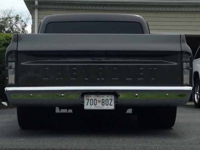 1970 Gunmetal Chevrolet C-10 Standard Cab Pickup