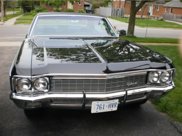 1970 Black Chevrolet Caprice 4 door hardtop