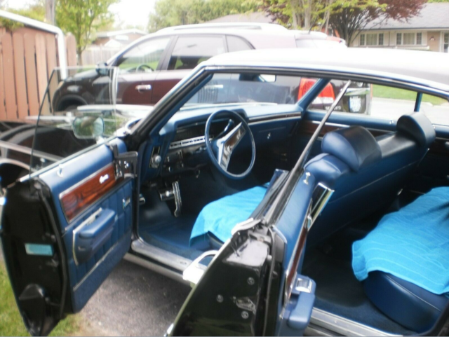 1970 Black Chevrolet Caprice 4 door hardtop