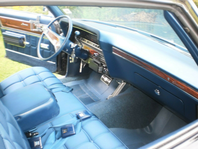 1970 Black Chevrolet Caprice 4 door hardtop