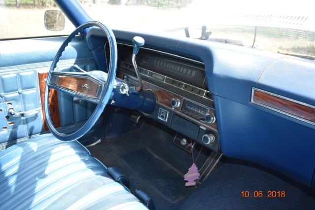 1970 White Chevrolet Impala Coupe