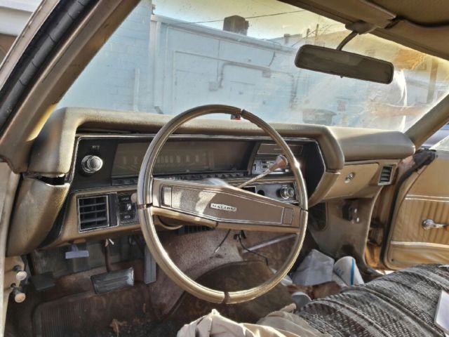 1970 Gold Chevrolet Malibu Coupe