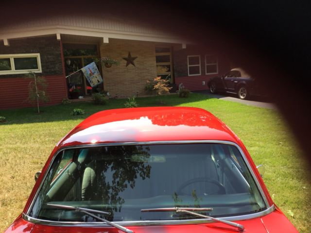 1970 Red Chevrolet Nova Coupe