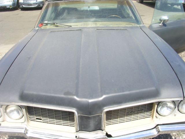 1970 Black Oldsmobile Cutlass Coupe 2 door