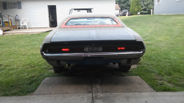 1970 Orange Dodge Challenger Coupe