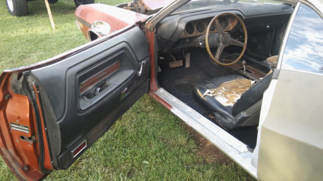 1970 Orange Dodge Challenger Coupe