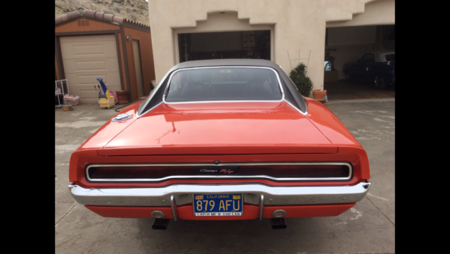 1970 Red Dodge Charger