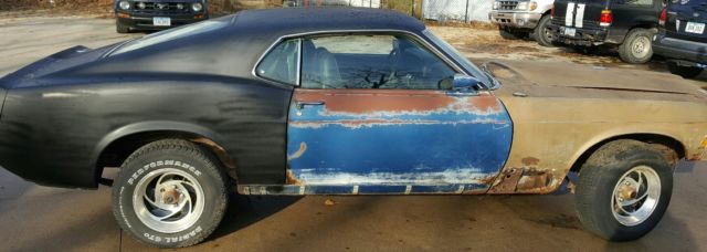 1970 Black Ford Mustang Fastback